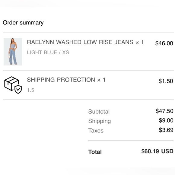 Edikted jeans • NEW NWT • size XS or 0 - Picture 9 of 9